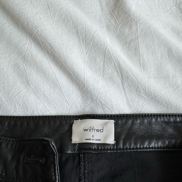 WILFRED- MELINA LEATHER PANTS - Picture 4 of 4